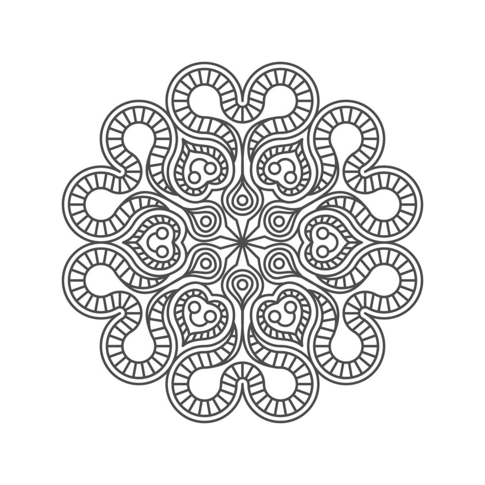 elegant and unique mandala vector