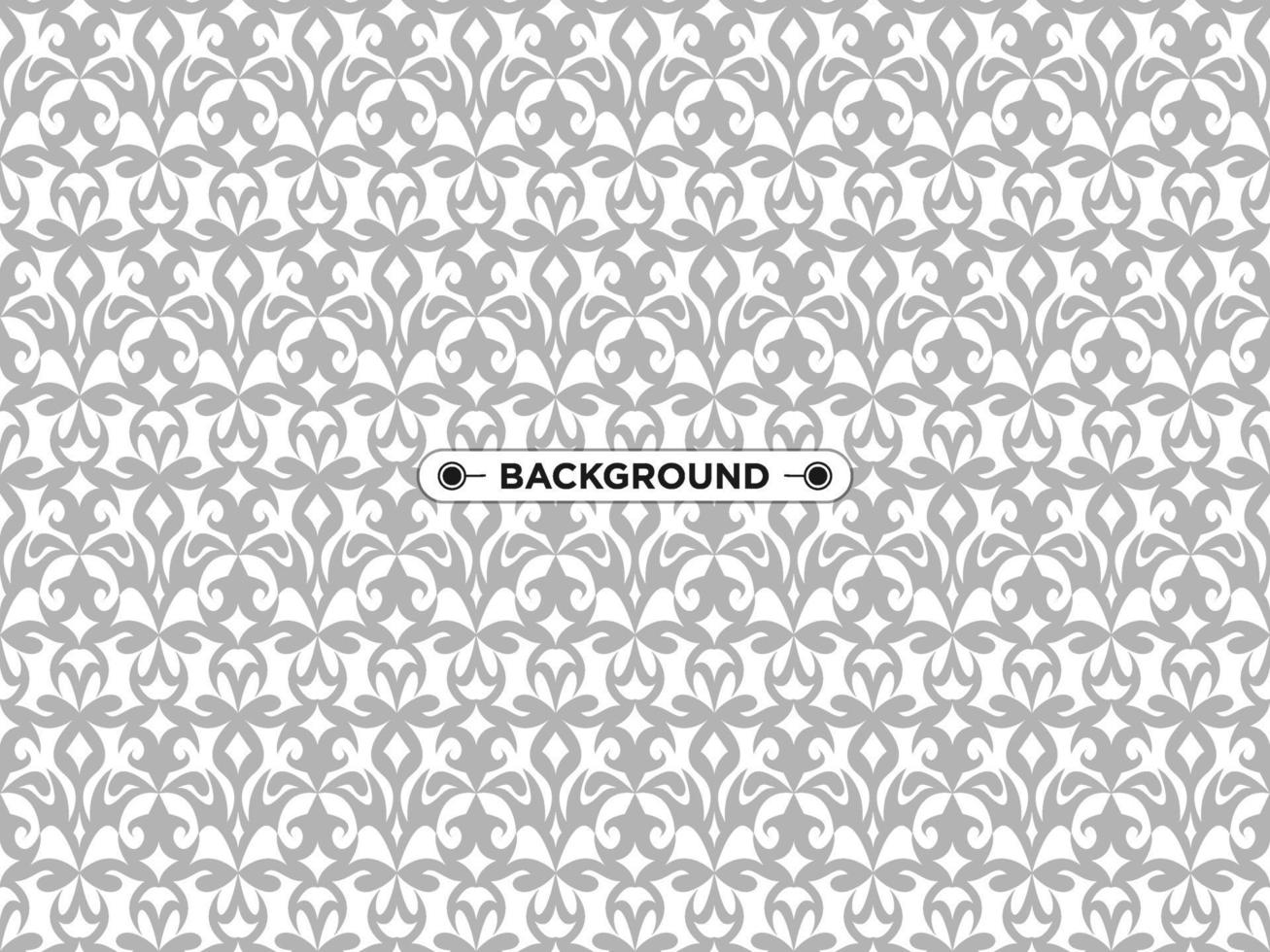nice ethnic gray seamless pattern vector