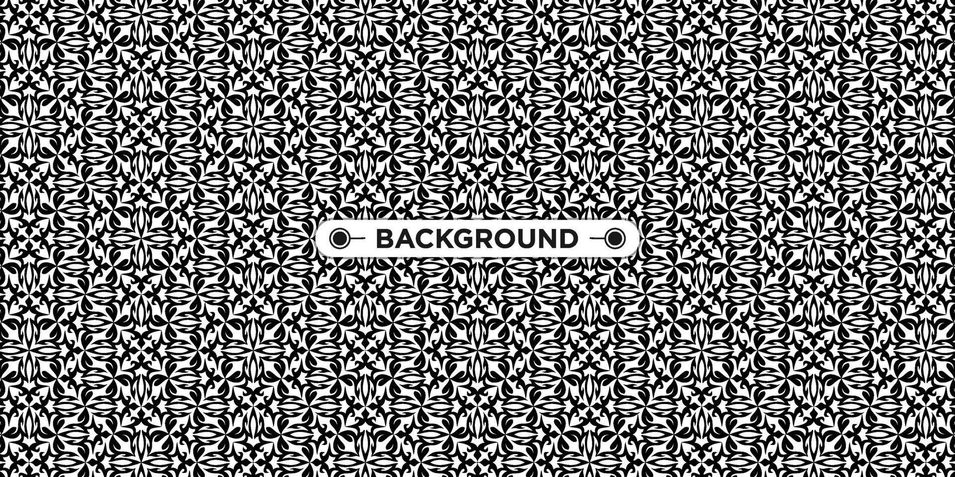 background pattern seamless ethnic geometric black and white vector