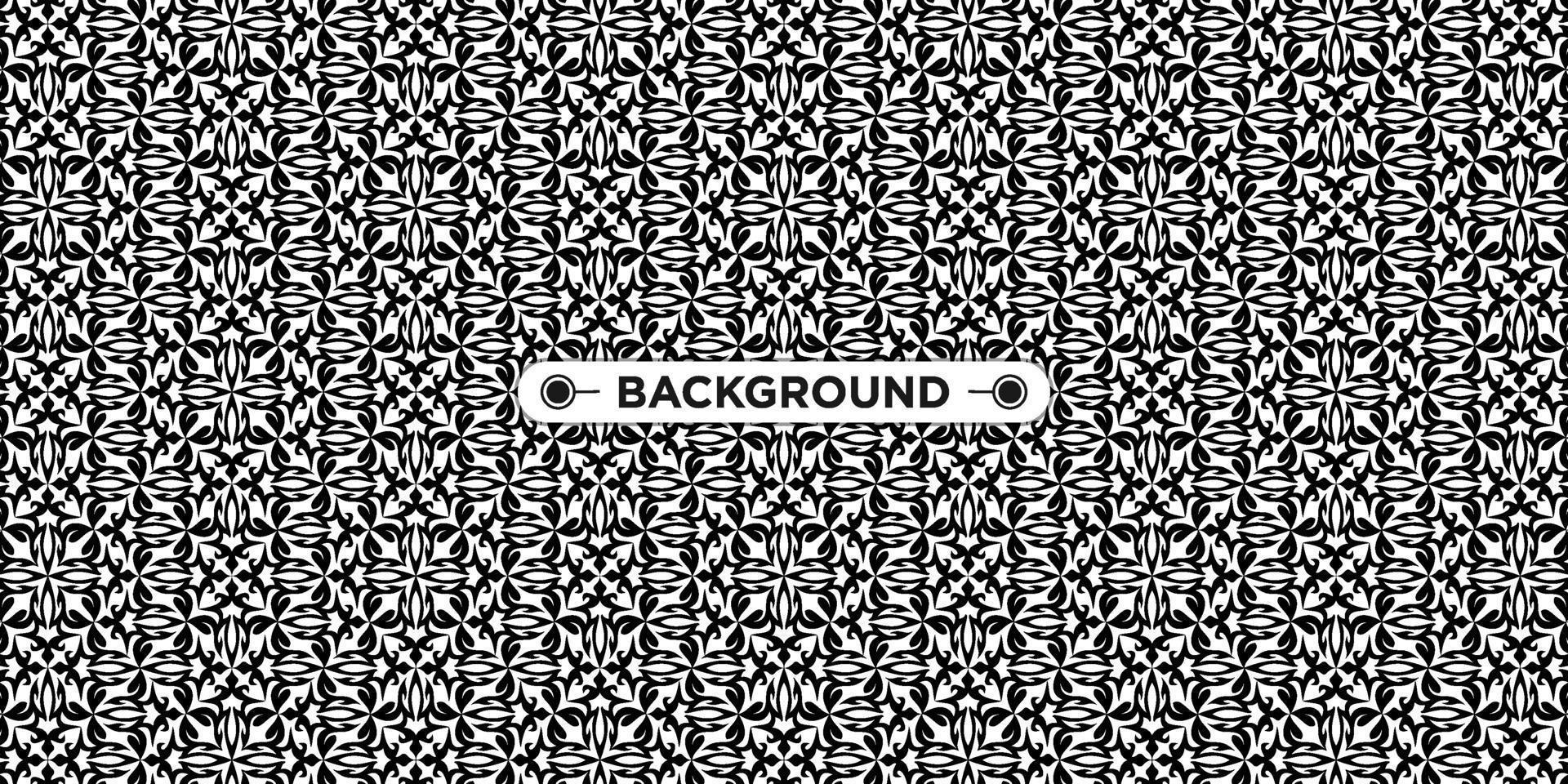 background pattern seamless ethnic geometric black and white vector