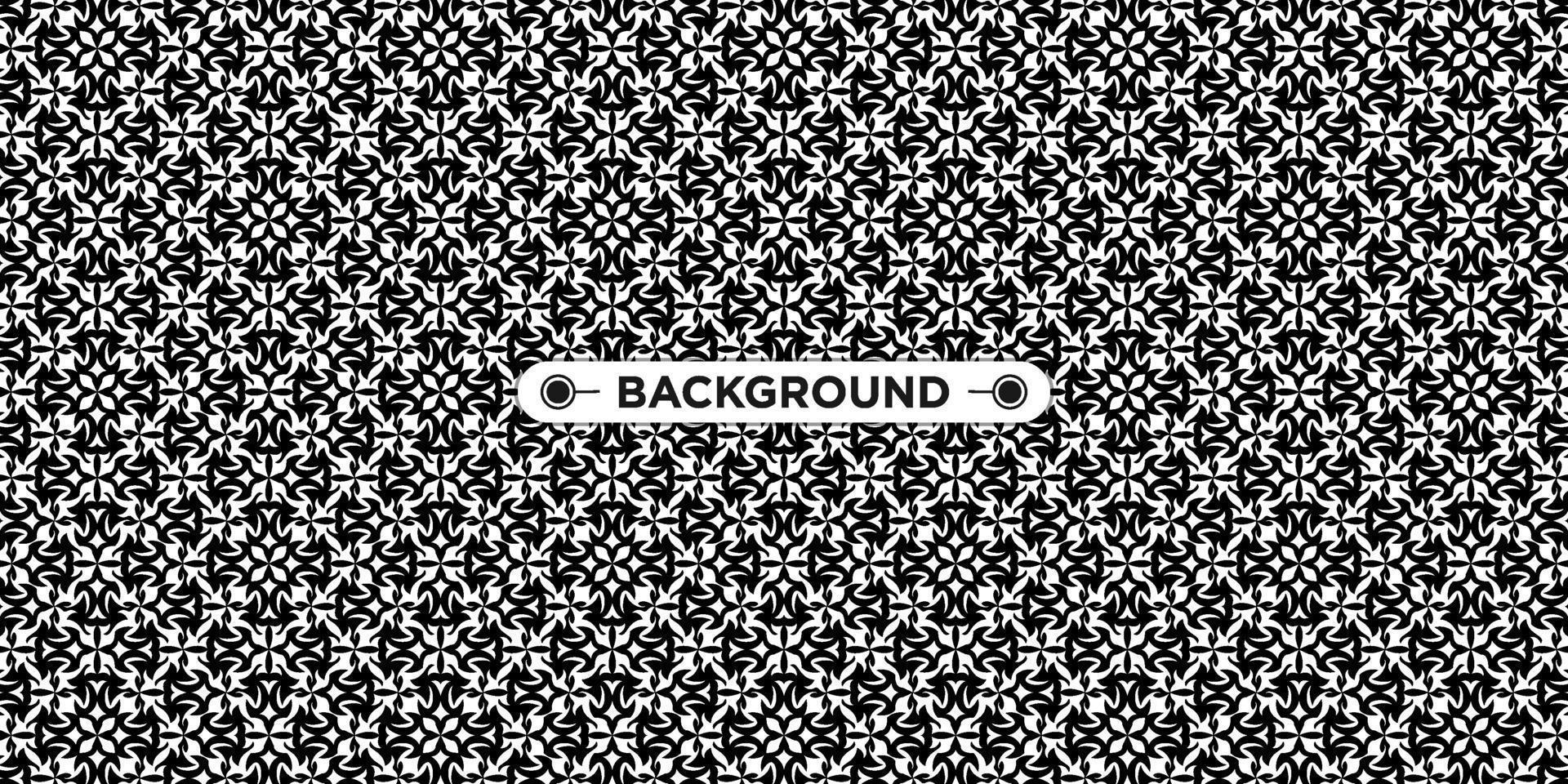 background pattern seamless ethnic geometric black and white vector