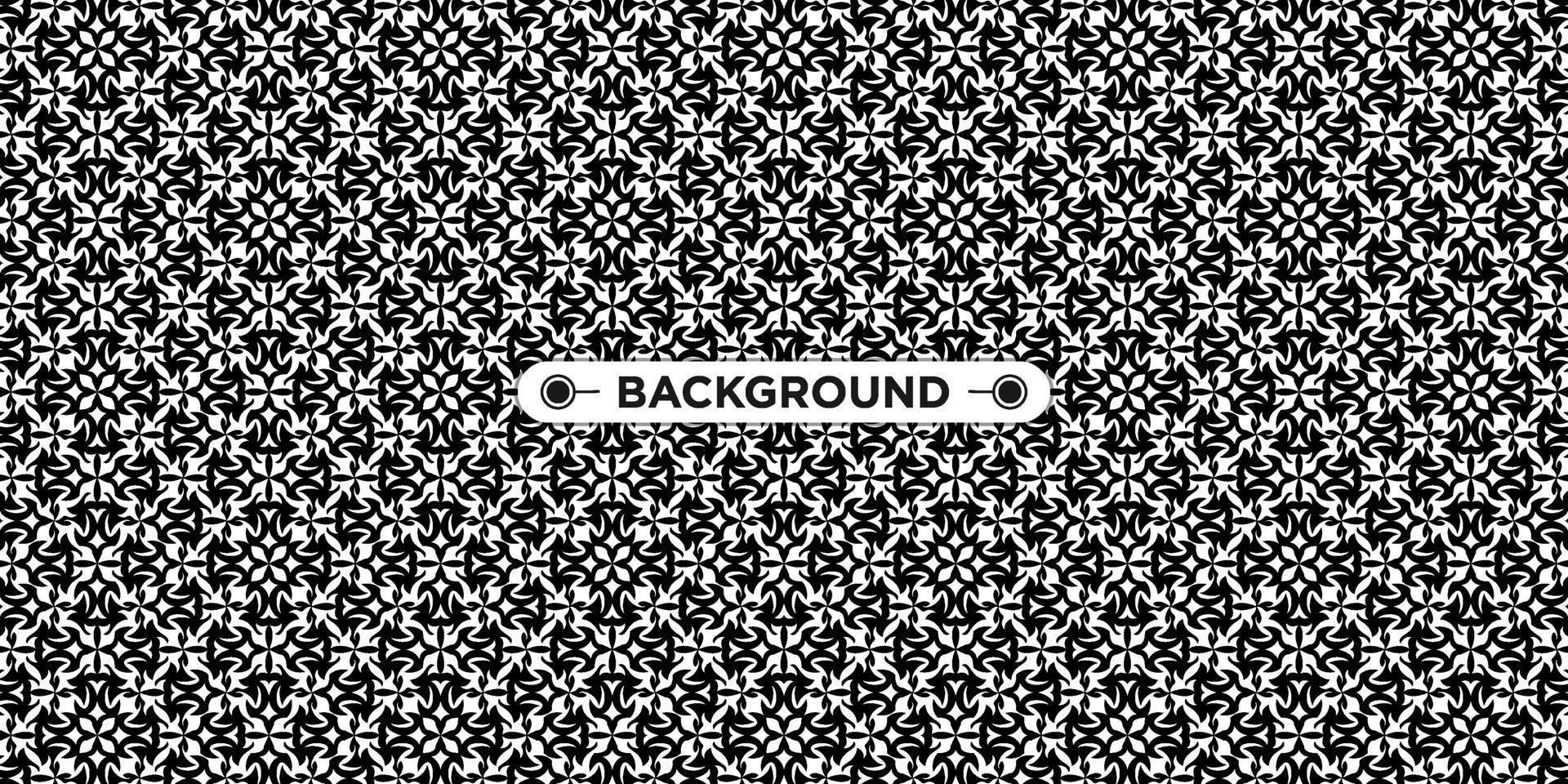 background pattern seamless ethnic geometric black and white vector