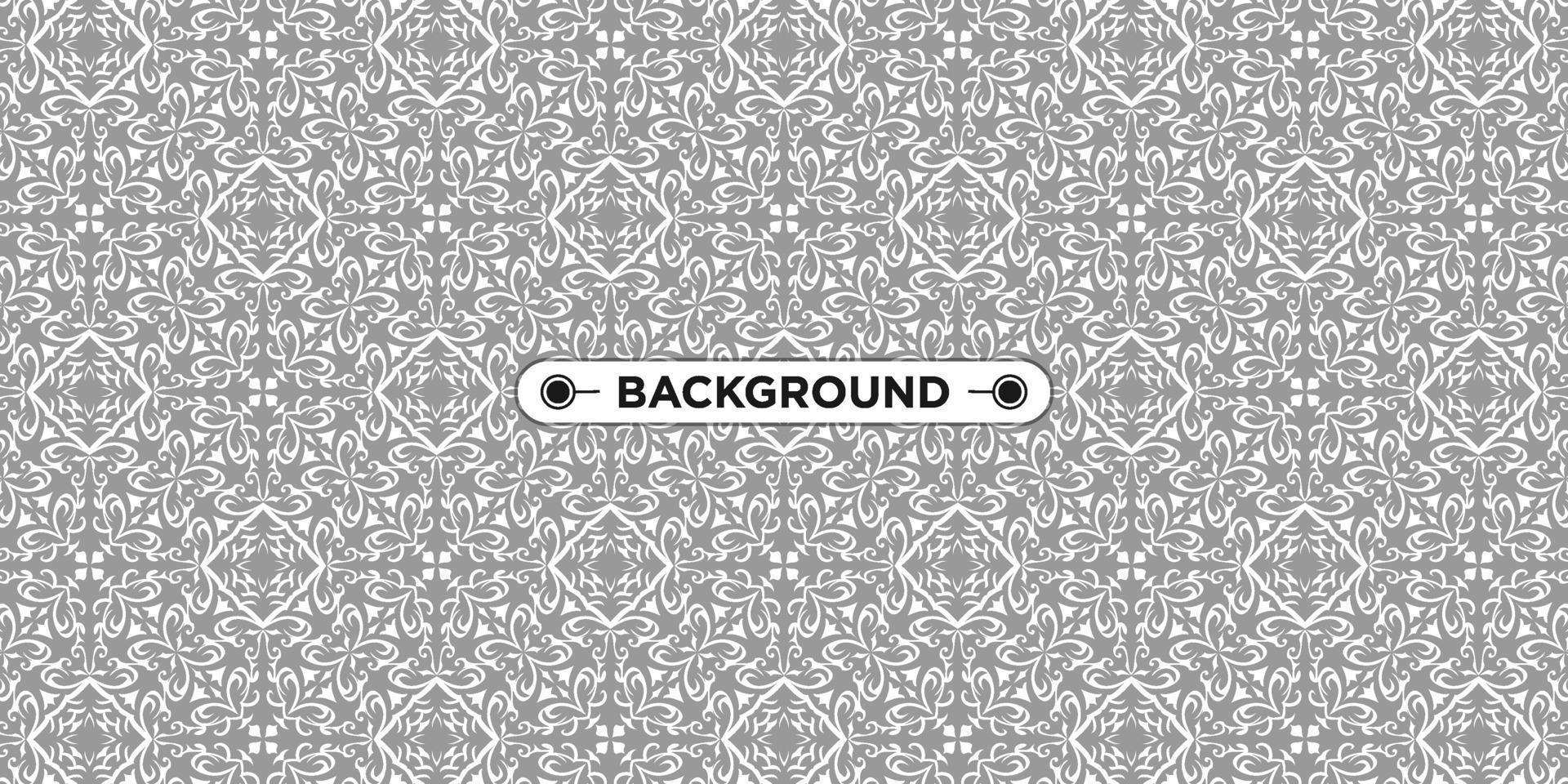 seamless pattern gray background with a unique abstract ethnic texture vector