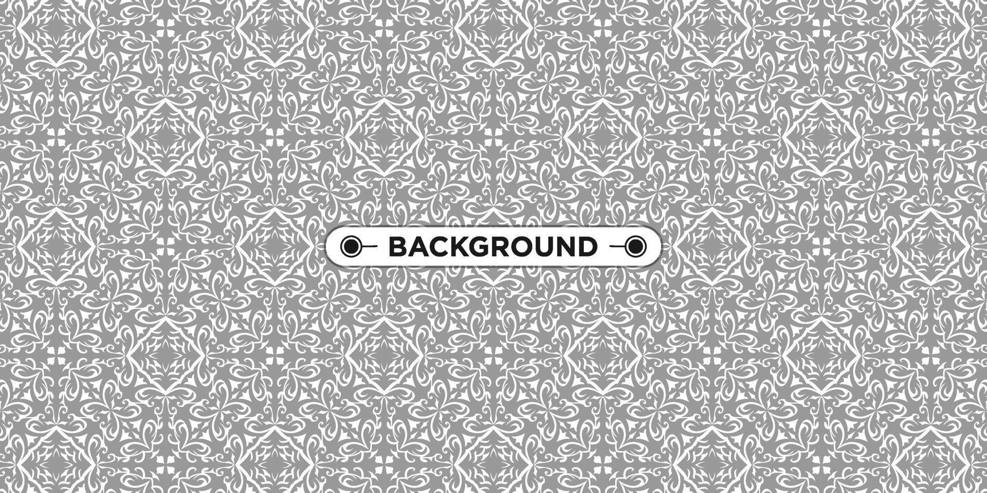 seamless pattern gray background with a unique abstract ethnic texture vector