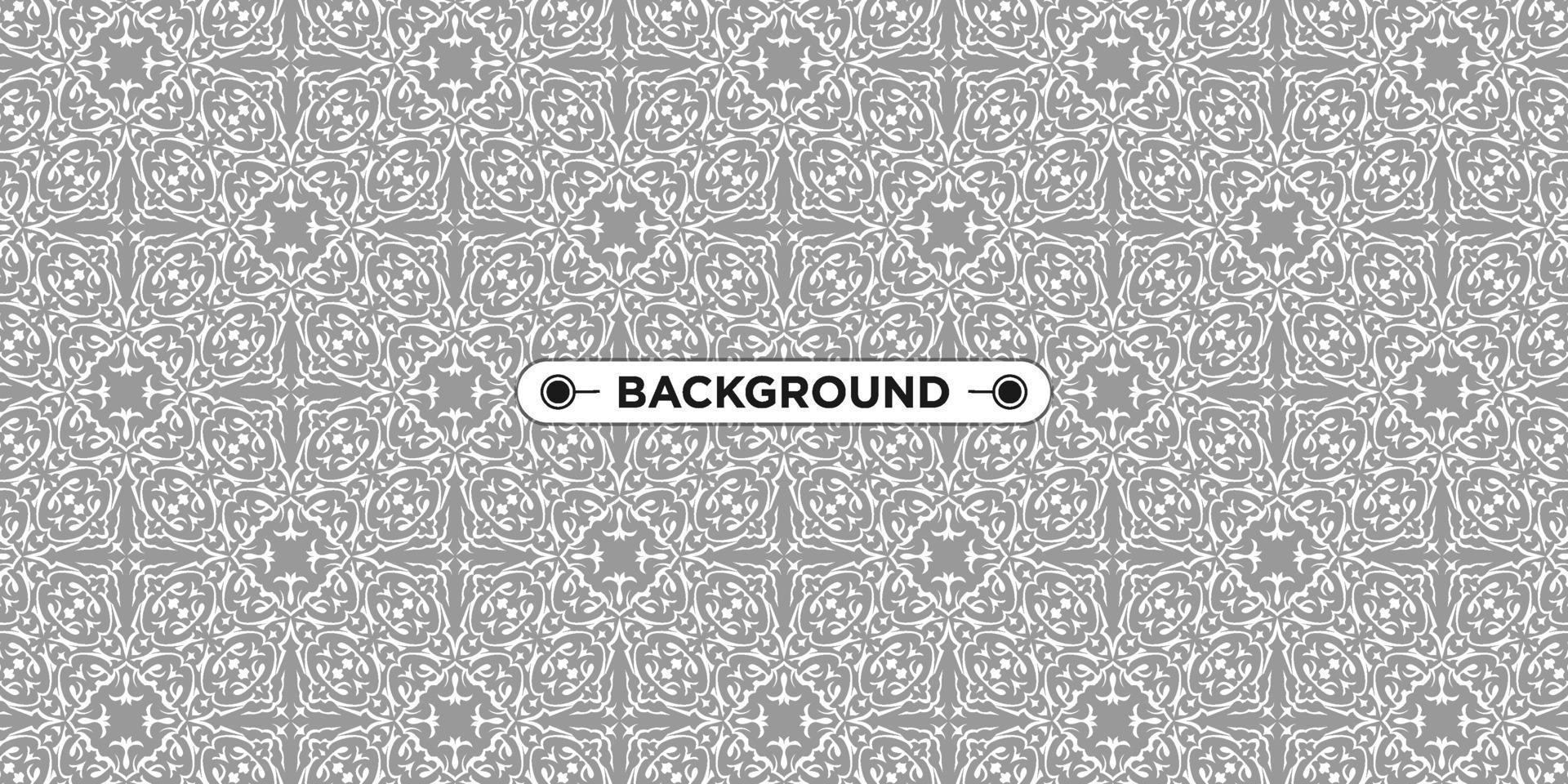 seamless pattern gray background with a unique abstract ethnic texture vector
