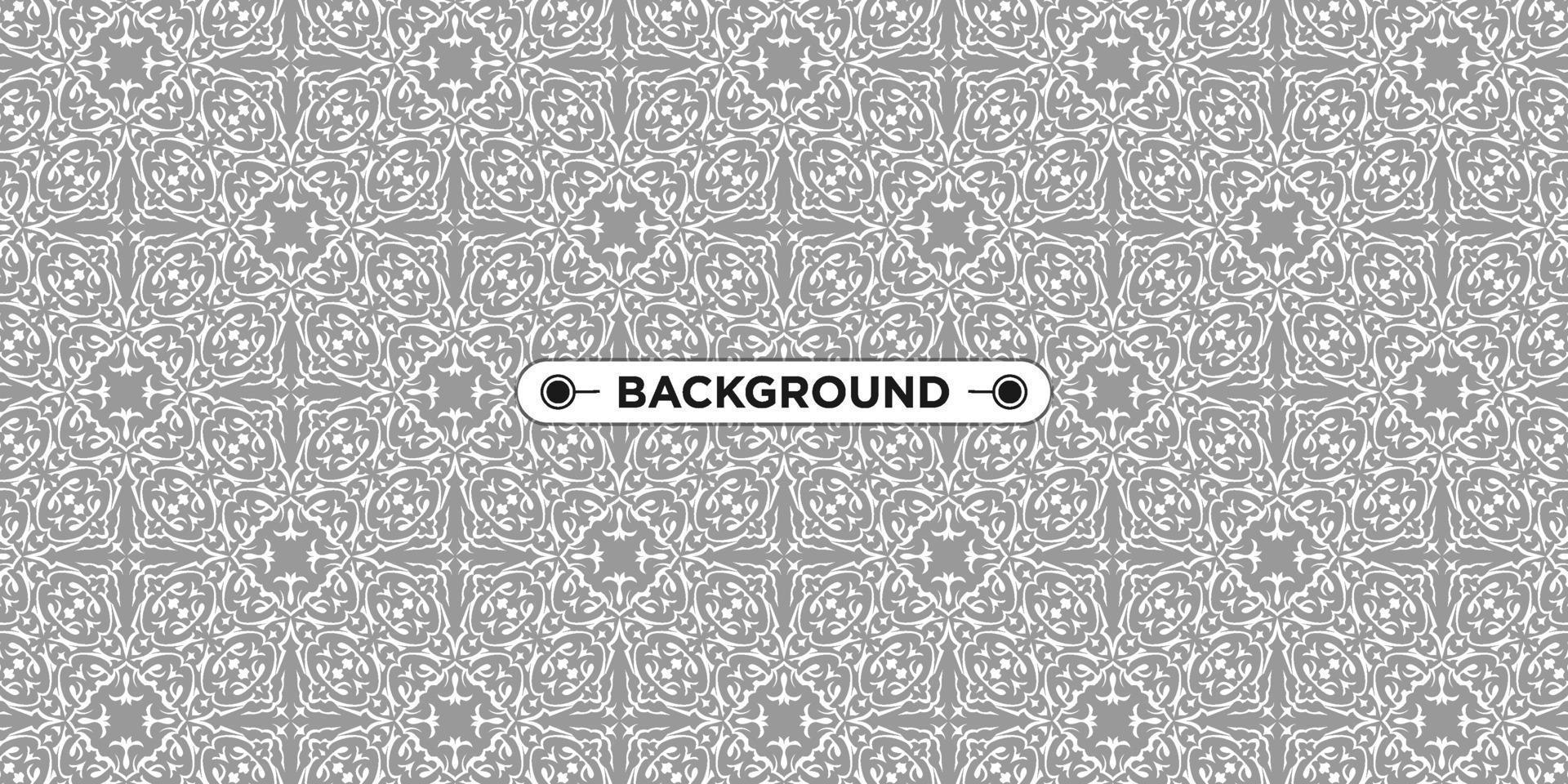 seamless pattern gray background with a unique abstract ethnic texture vector