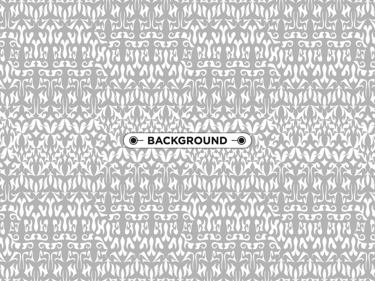 nice ethnic gray seamless pattern vector
