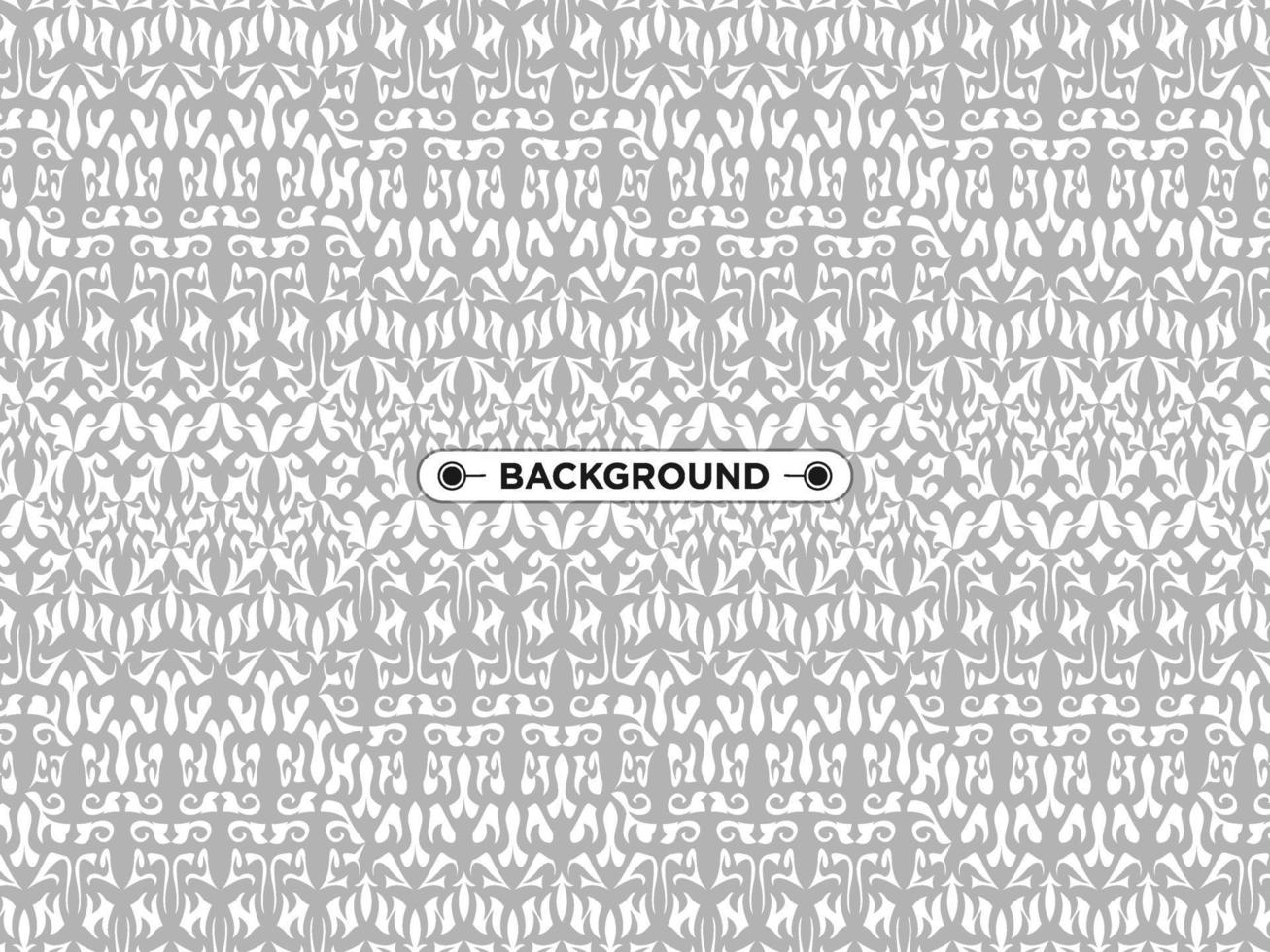 nice ethnic gray seamless pattern vector