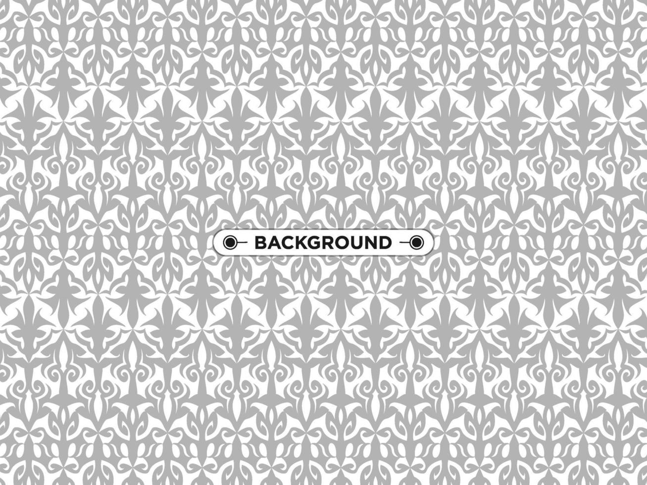 nice ethnic gray seamless pattern vector