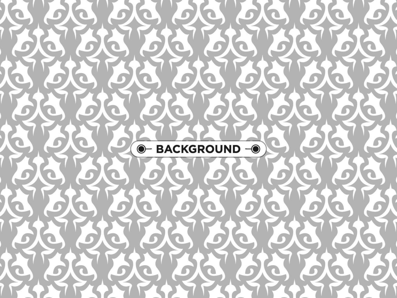 nice ethnic gray seamless pattern vector