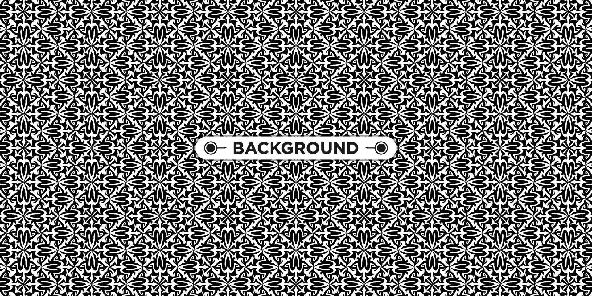 background pattern seamless ethnic geometric black and white vector