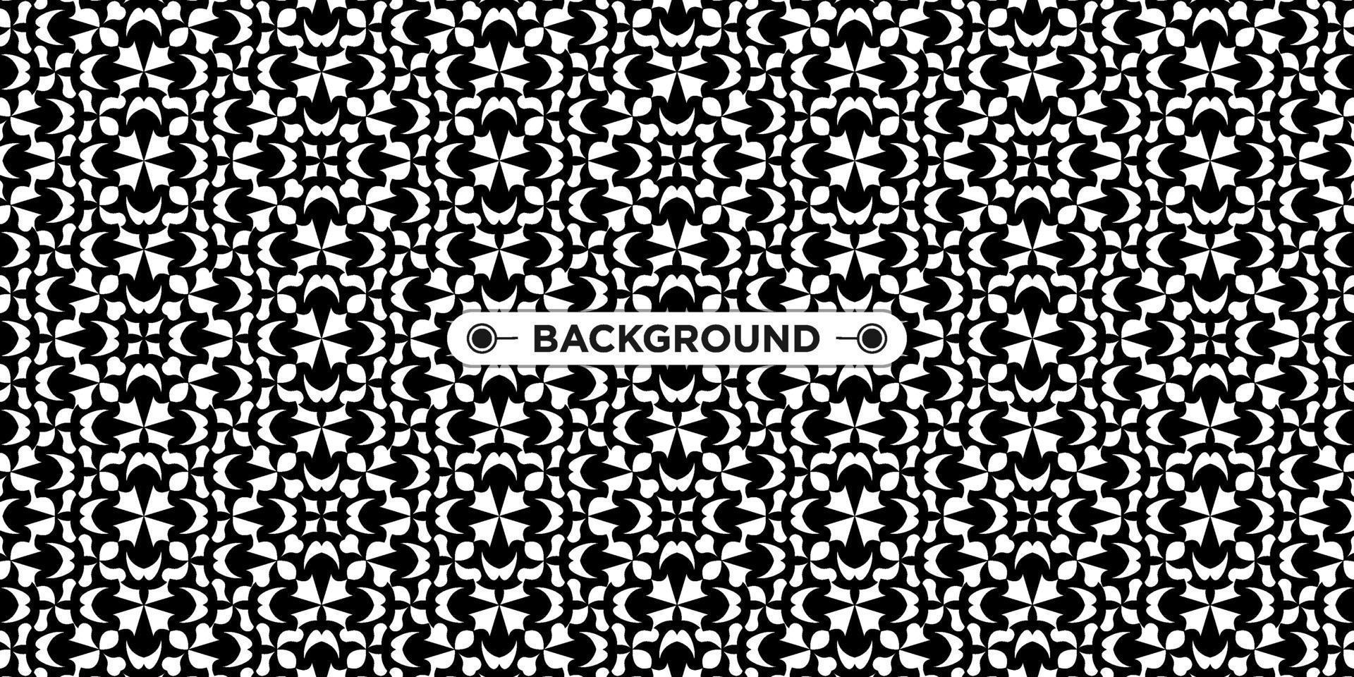 background pattern seamless ethnic geometric black and white vector