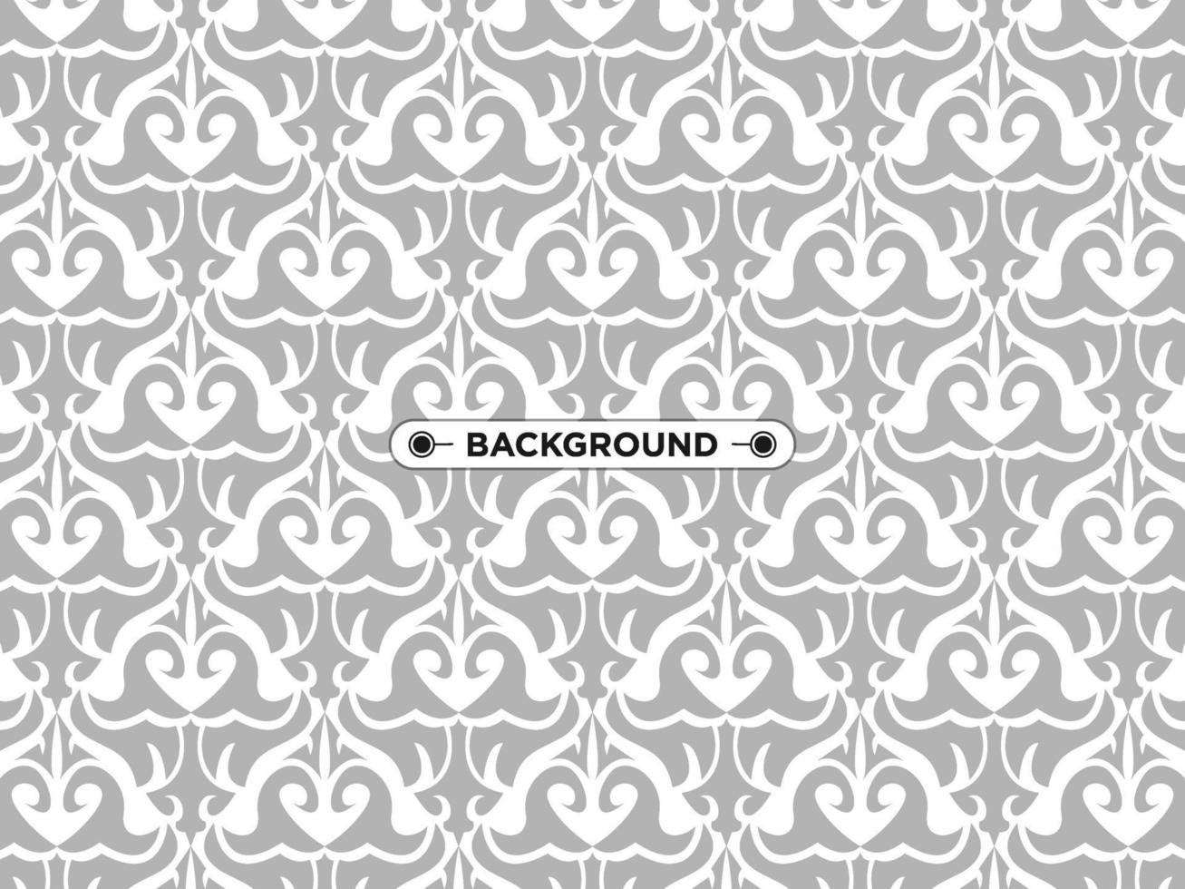 gray ethnic abstract background seamless elegant pattern vector