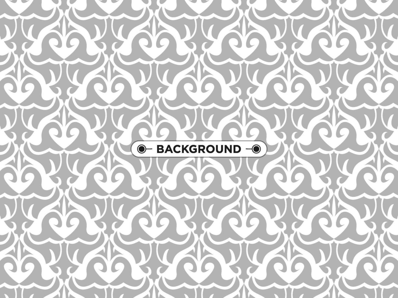 gray ethnic abstract background seamless elegant pattern vector