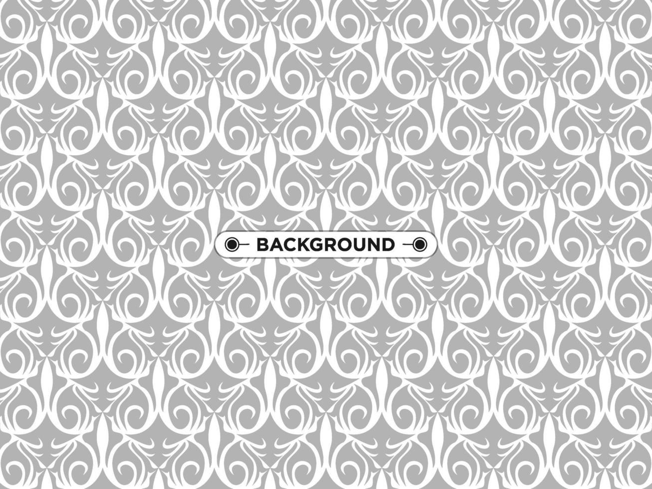 gray ethnic abstract background seamless elegant pattern vector