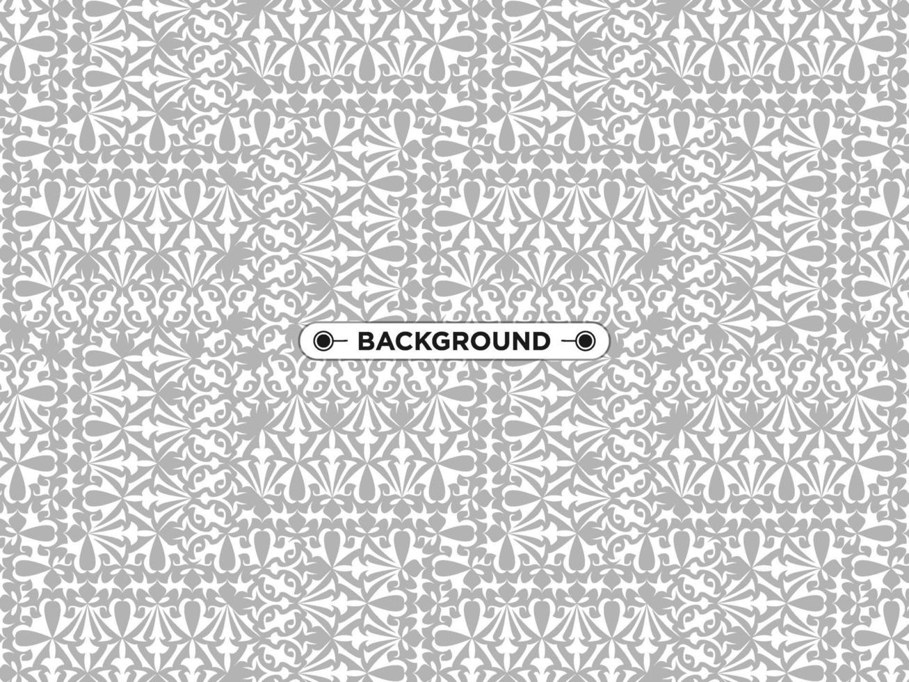 nice ethnic gray seamless pattern vector