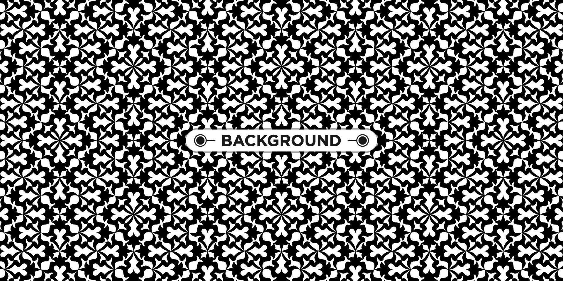 background pattern seamless ethnic geometric black and white vector