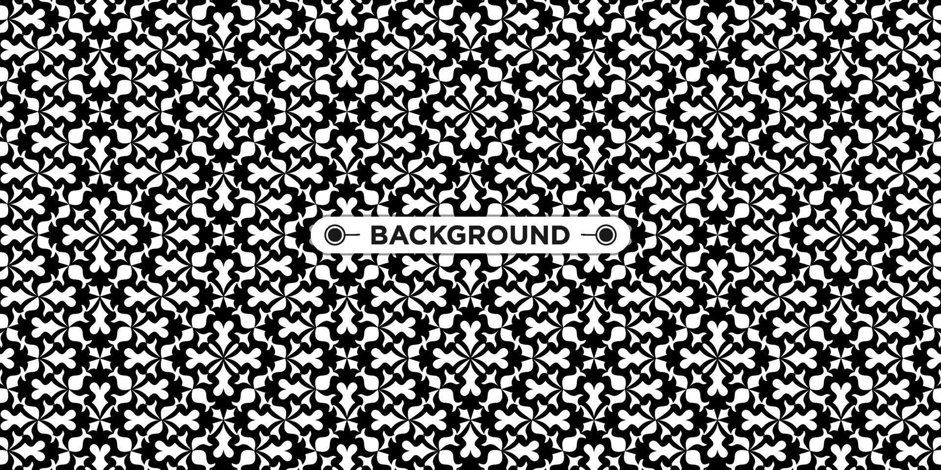 background pattern seamless ethnic geometric black and white vector