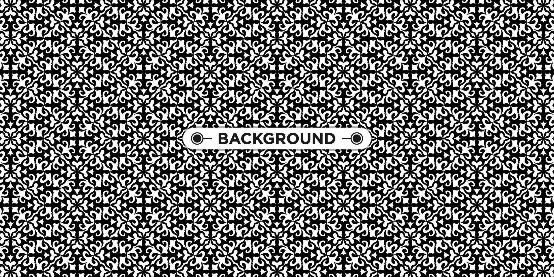 background pattern seamless ethnic geometric black and white vector