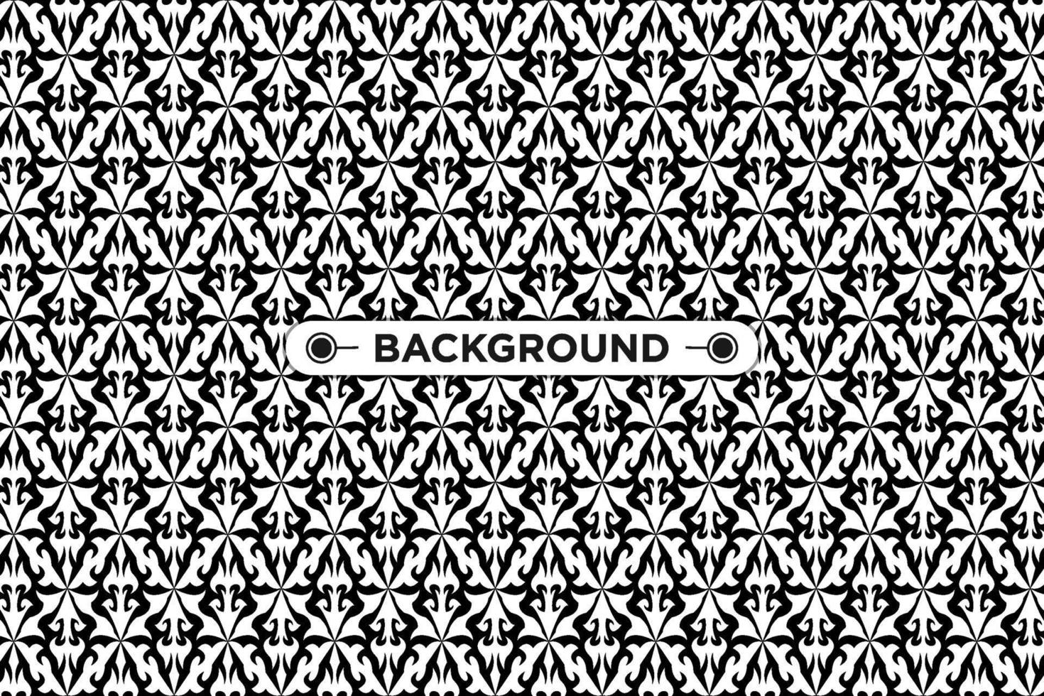 background black seamless pattern with unique ethnic texture vector