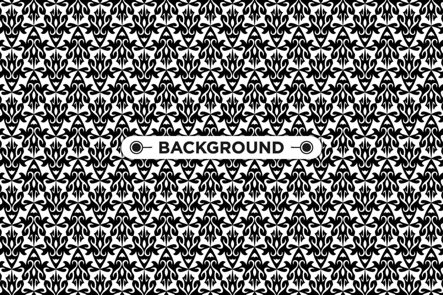 background black seamless pattern with unique ethnic texture vector