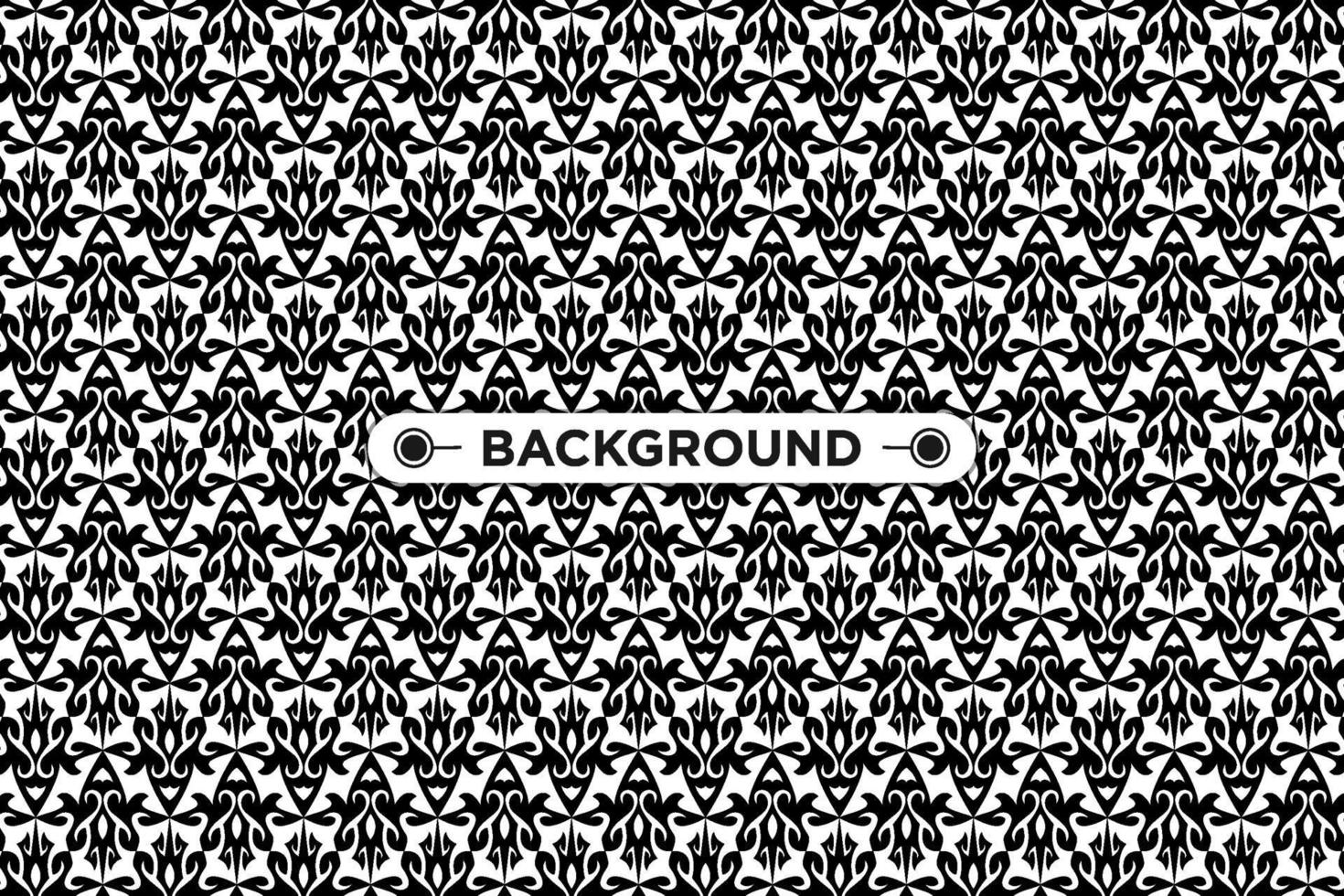 background black seamless pattern with unique ethnic texture vector