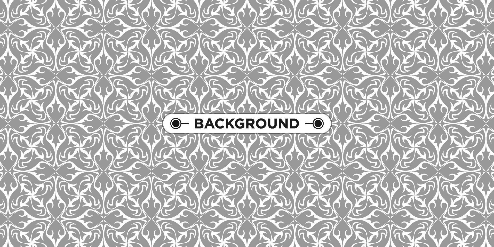seamless pattern gray background with a unique abstract ethnic texture vector