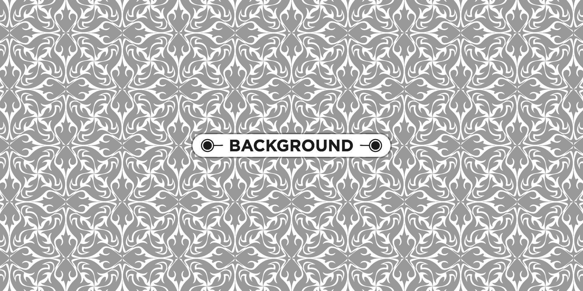 seamless pattern gray background with a unique abstract ethnic texture vector