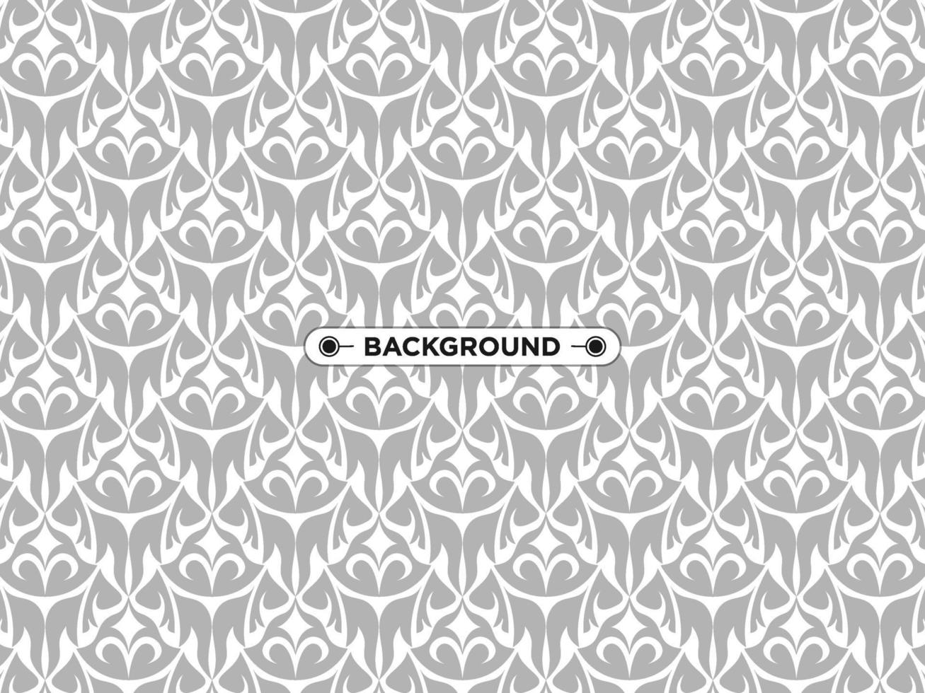 gray ethnic abstract background seamless elegant pattern vector