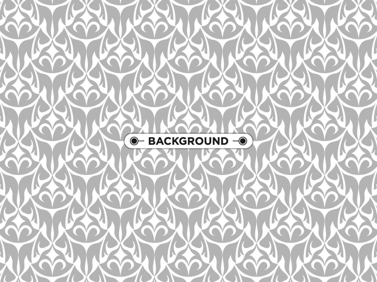 gray ethnic abstract background seamless elegant pattern vector