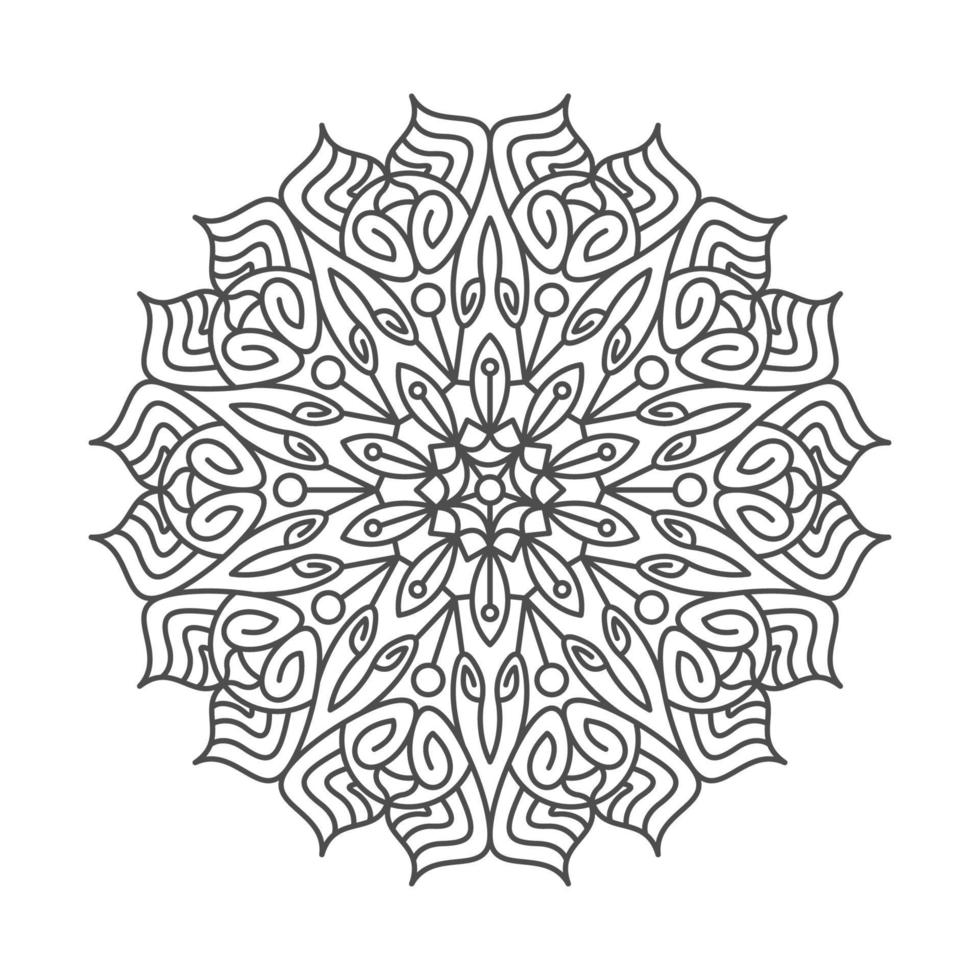 elegant and unique mandala ornaments vector