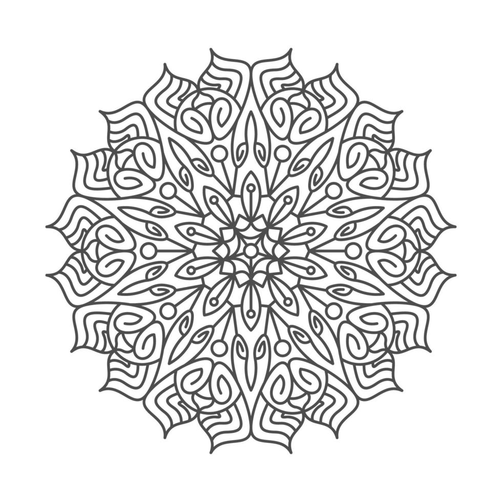 elegant and unique mandala ornaments vector