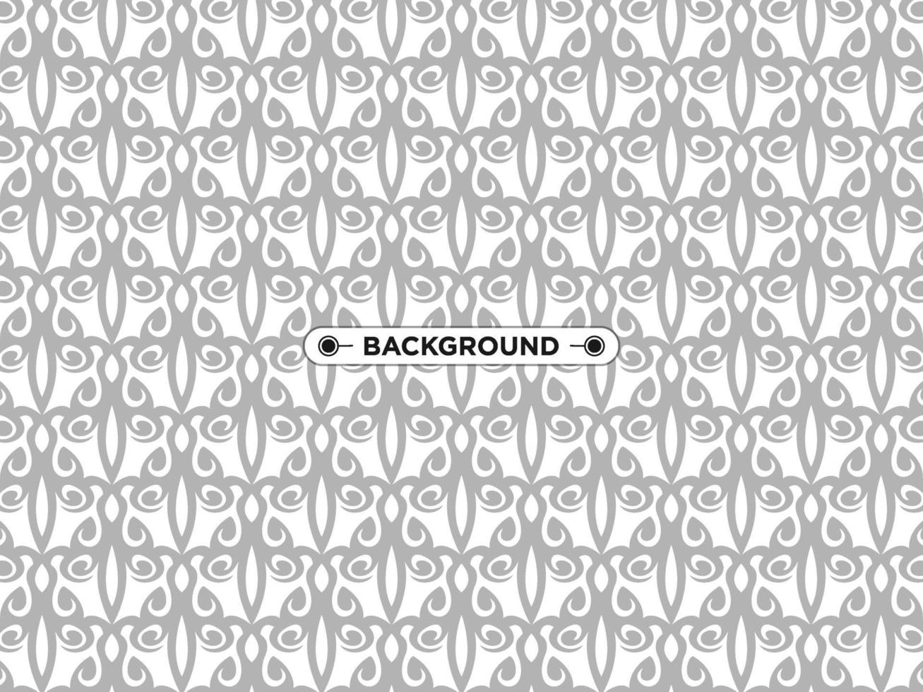 nice ethnic gray seamless pattern vector