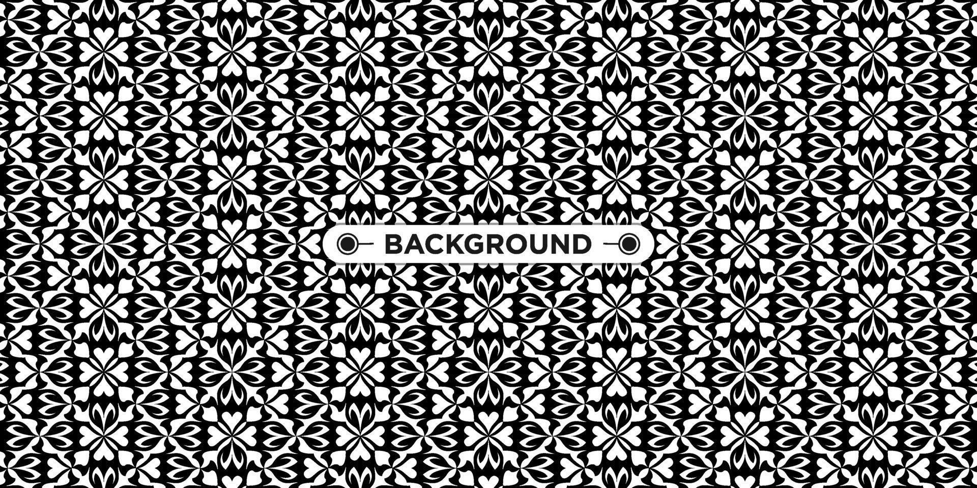background pattern seamless ethnic geometric black and white vector