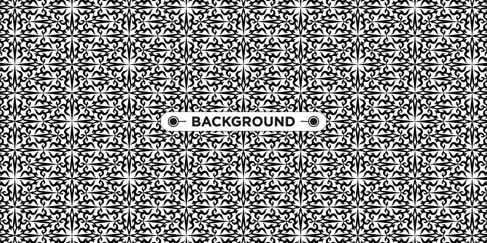 background pattern seamless ethnic geometric black and white vector