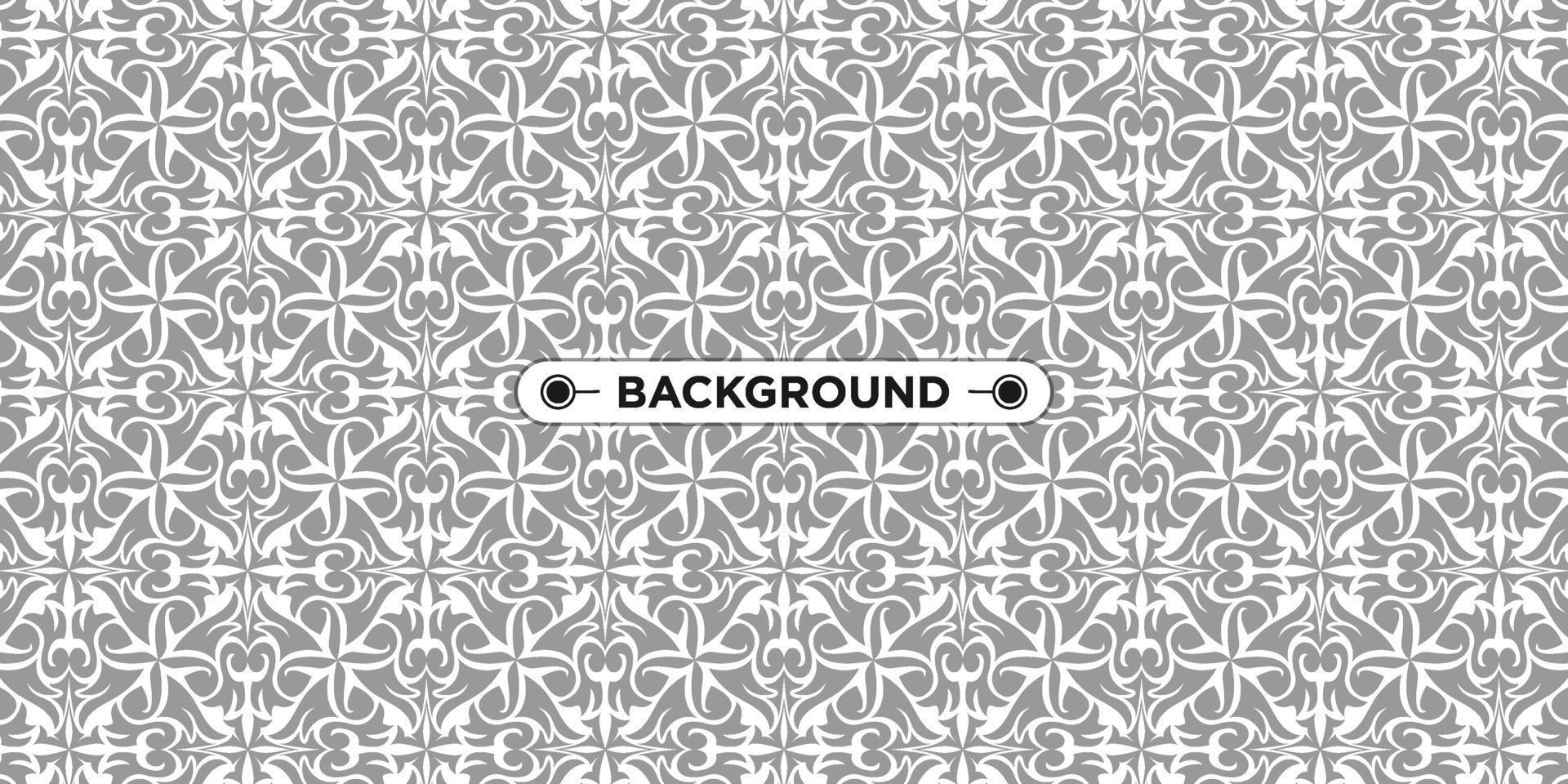 seamless pattern gray background with a unique abstract ethnic texture vector