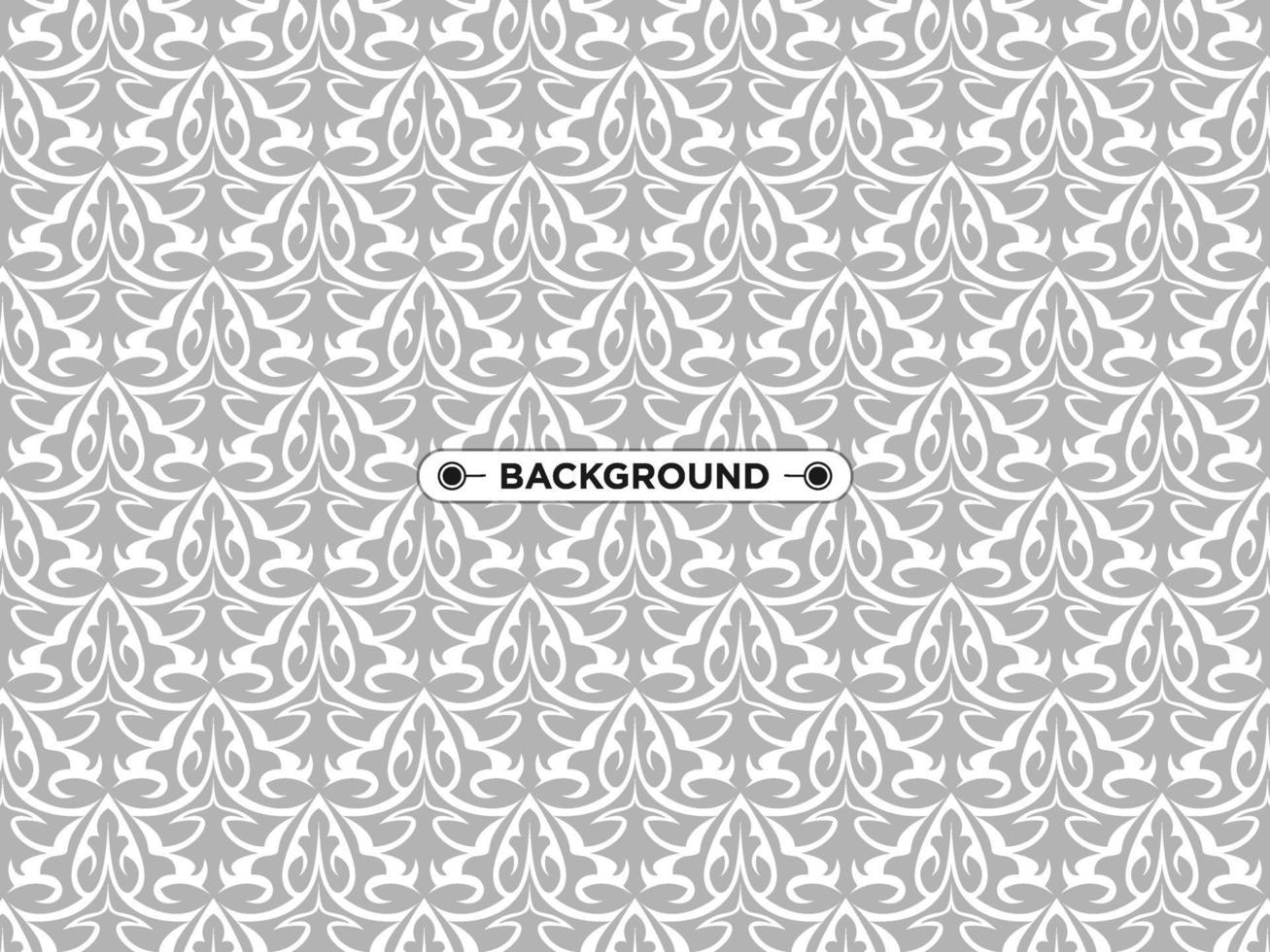 gray ethnic abstract background seamless elegant pattern vector