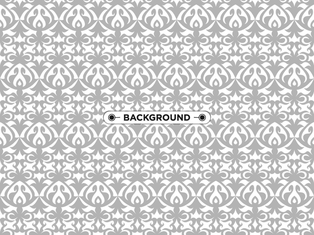 nice ethnic gray seamless pattern vector