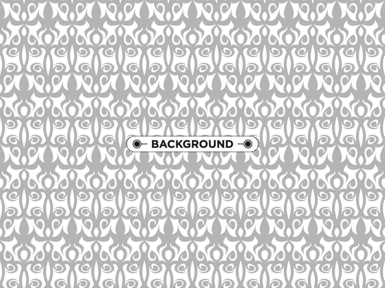 nice ethnic gray seamless pattern vector
