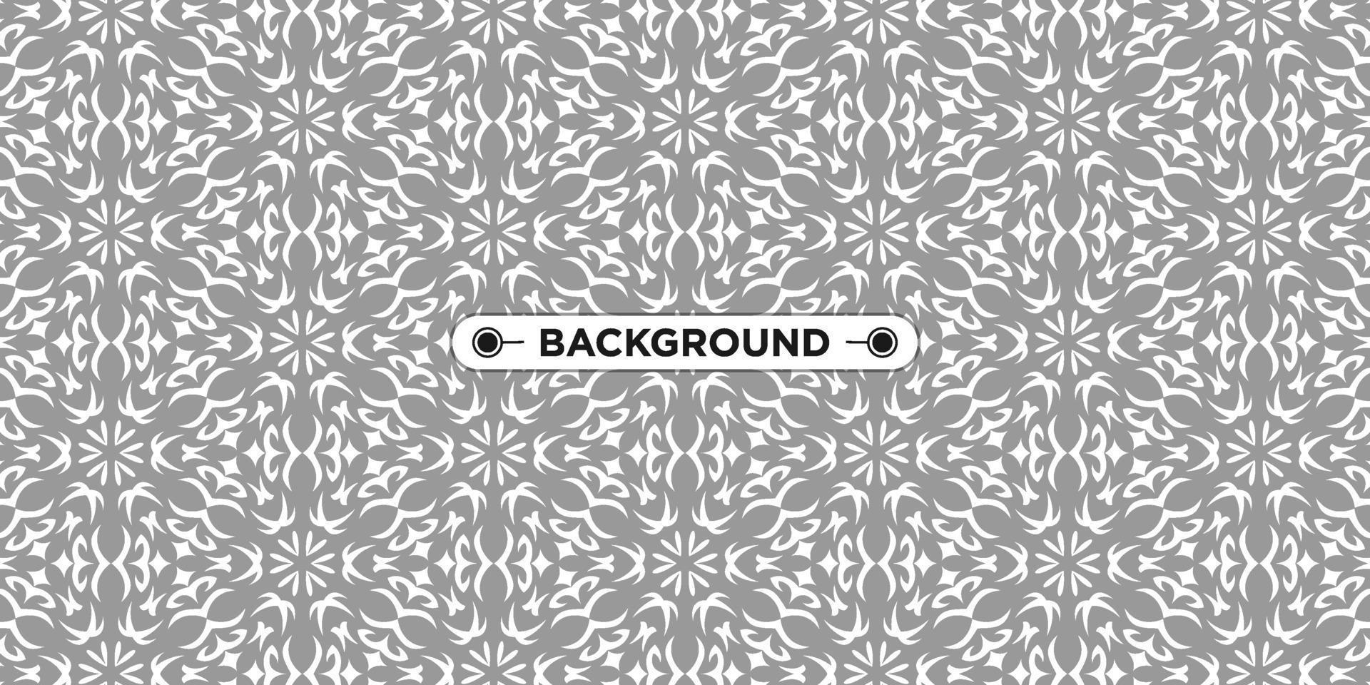 seamless pattern gray background with a unique abstract ethnic texture vector