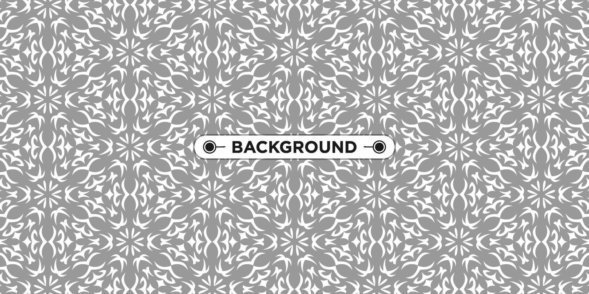 seamless pattern gray background with a unique abstract ethnic texture vector