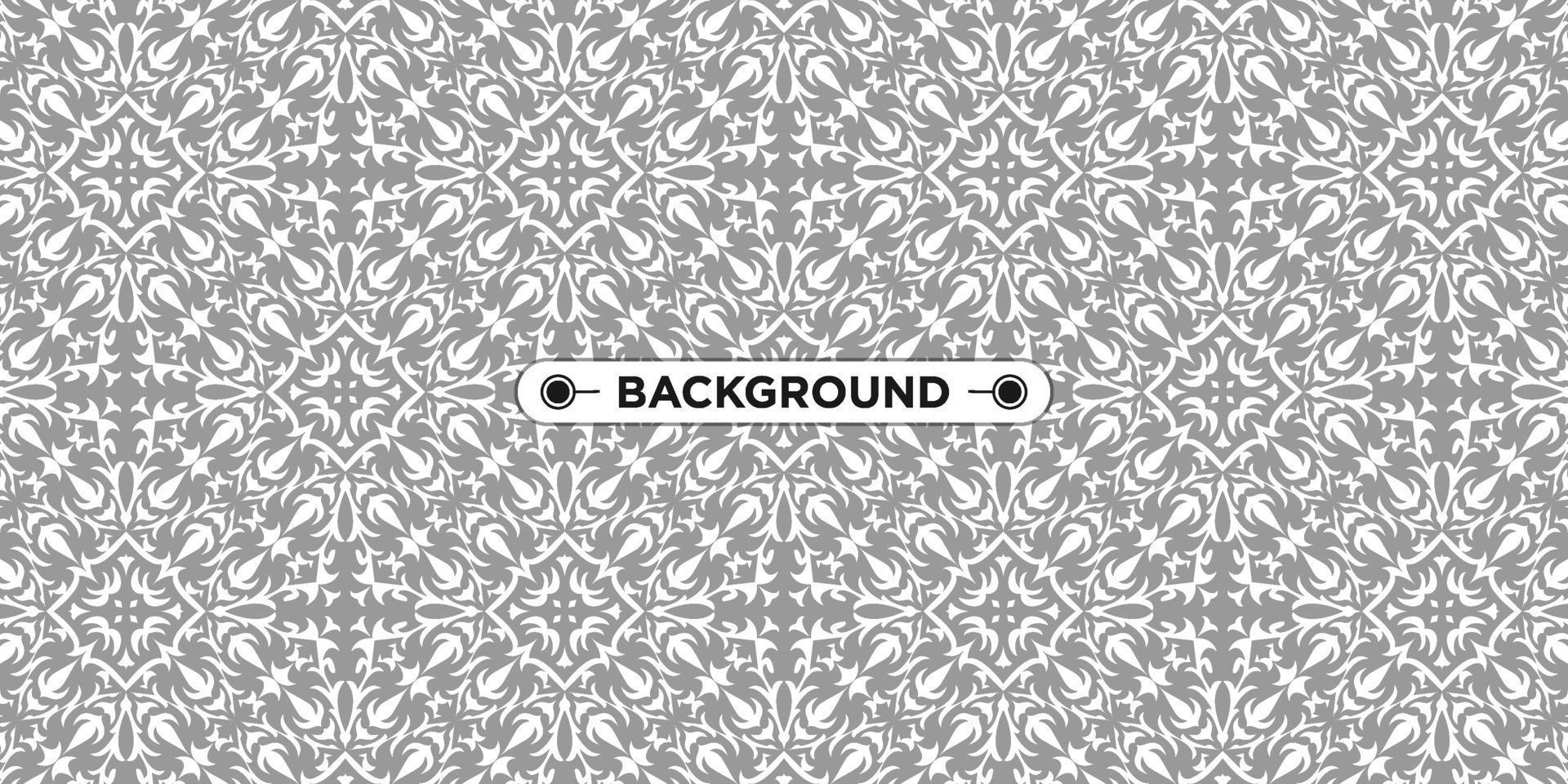 seamless pattern gray background with a unique abstract ethnic texture vector