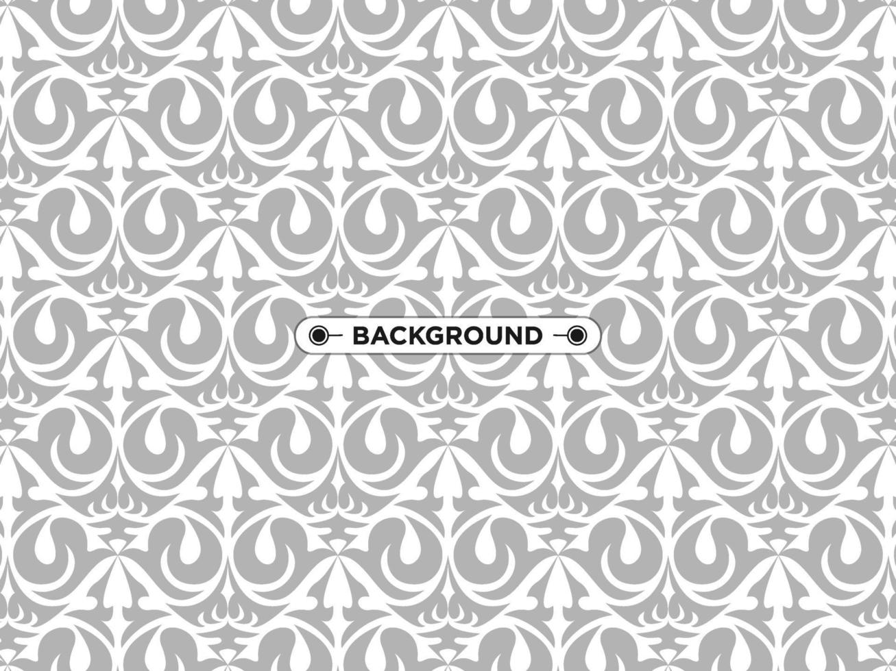 gray ethnic abstract background seamless elegant pattern vector