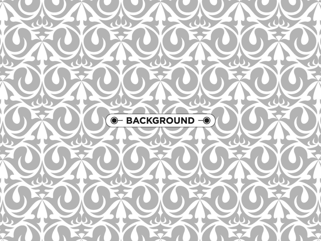 gray ethnic abstract background seamless elegant pattern vector