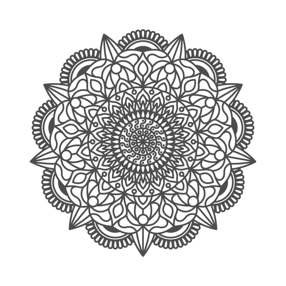 elegant and unique mandala vector