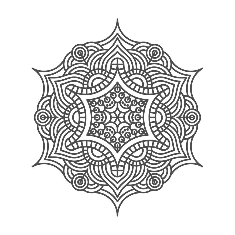 elegant and unique mandala vector