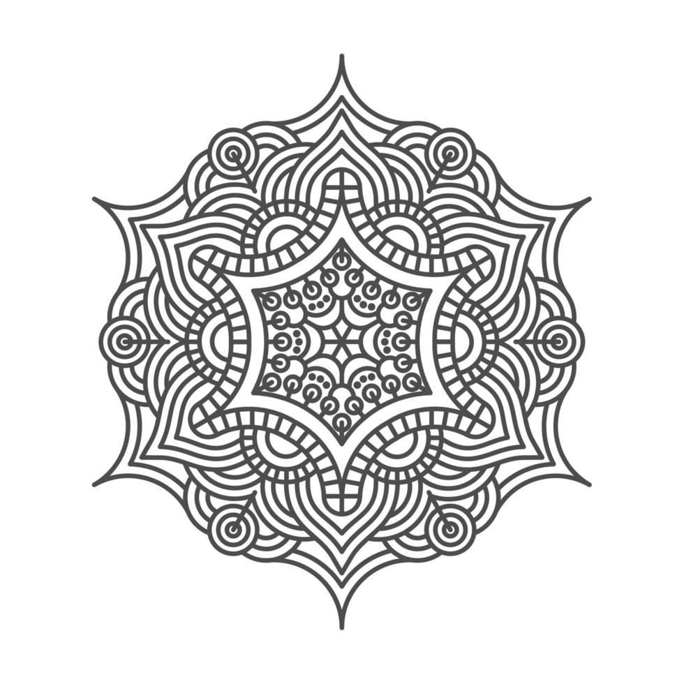 elegant and unique mandala vector