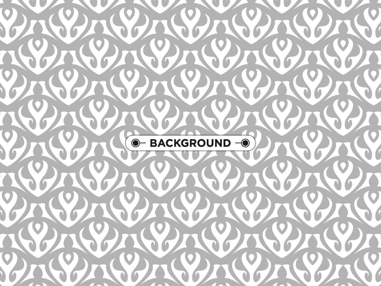 nice ethnic gray seamless pattern vector