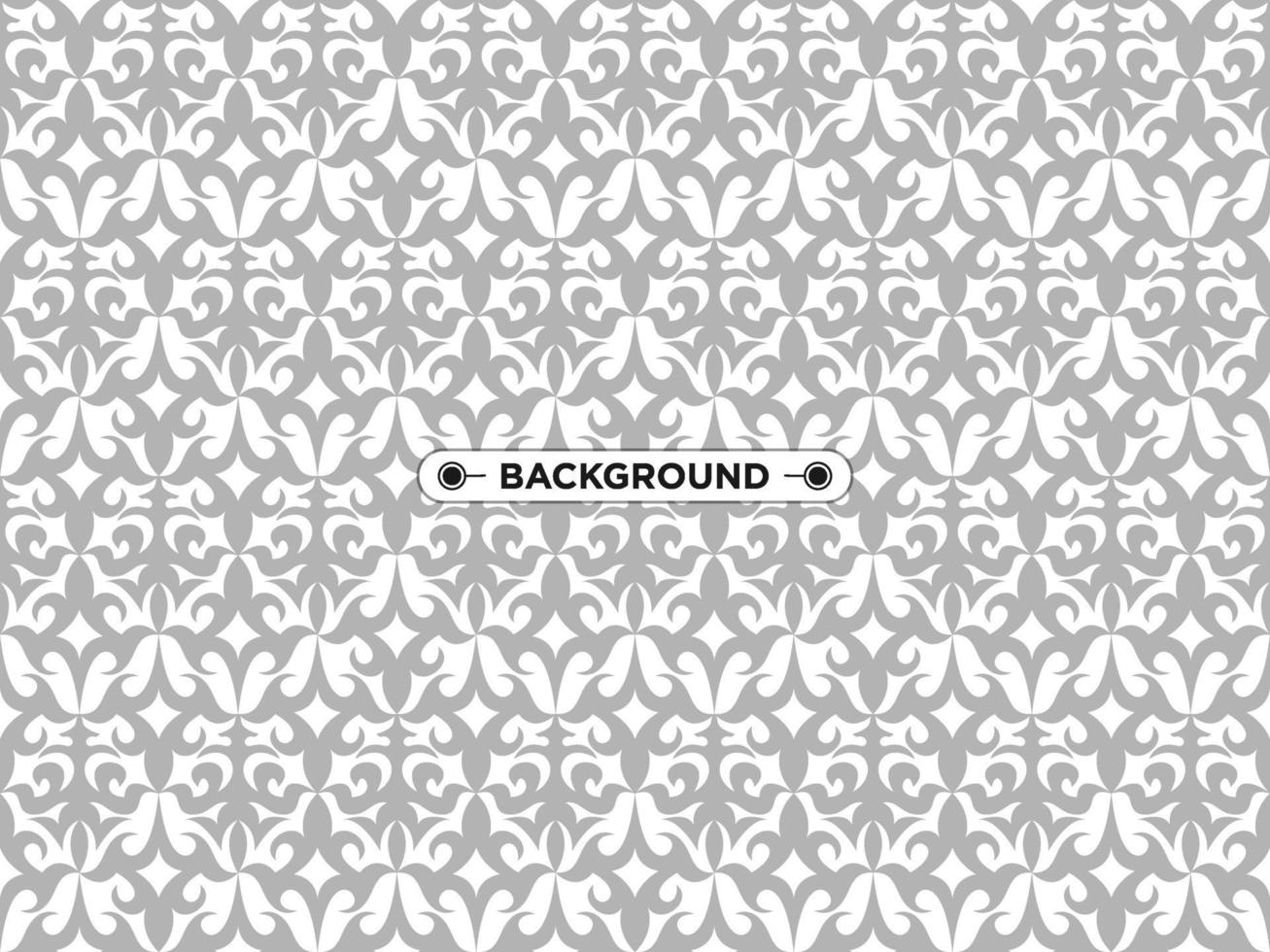 nice ethnic gray seamless pattern vector