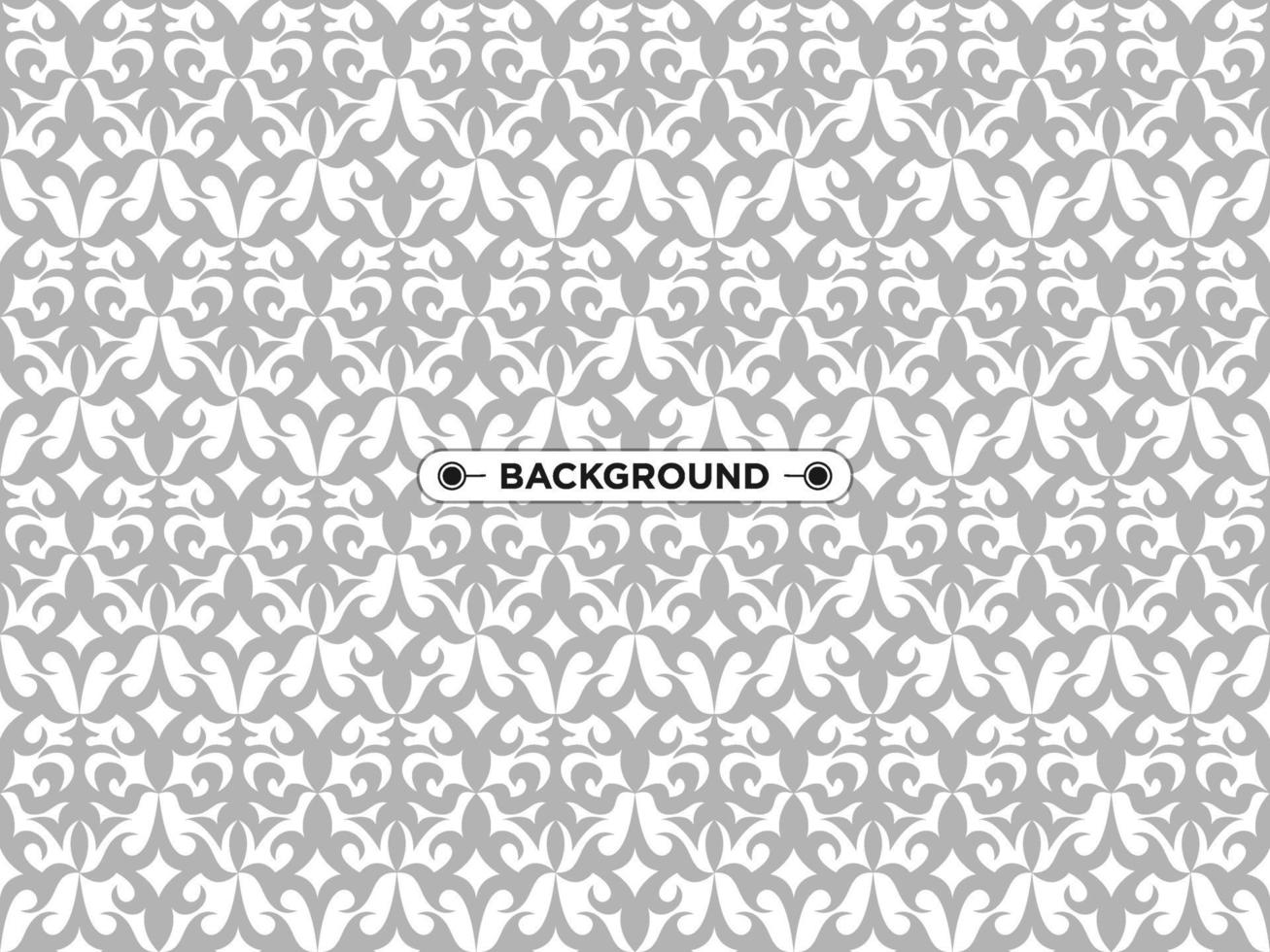 nice ethnic gray seamless pattern vector